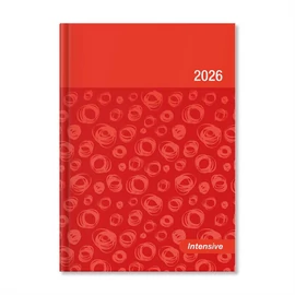 Period Intensive 2026 A5 napi beosztású narancs lakk határidőnapló