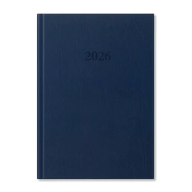 Period Standard 2026 B5 heti beosztású kék műbőr határidőnapló