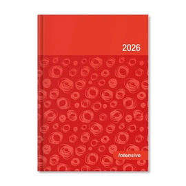 Period Intensive 2026 B6 heti beosztású narancs lakk határidőnapló