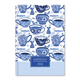 Period Magnólia Coffeetime 2026 B6 napi beosztású női tervező határidőnapló