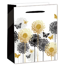 IRIS matt papírtasak hot stamp gyermekláncfű 26 x 32cm