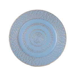 IRIS műanyag tálca, körös, türkiz 33 cm