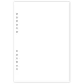 Realsystem 1/410 üres jegyzet gyűrűs naptár kiegészítő