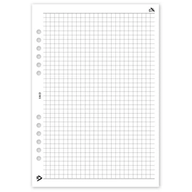 Realsystem 1/413 négyzethálós jegyzet gyűrűs naptár kiegészítő