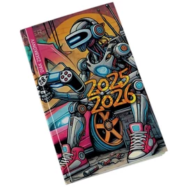 Realsystem 2025/2026 graffiti diák zsebkönyv