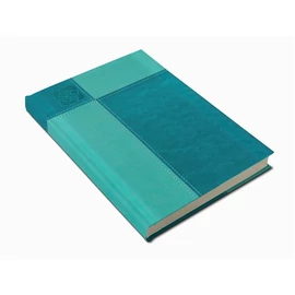 Realsystem 2026 PrémiumM 9322-97 A5 napi beosztású türkiz határidőnapló