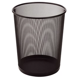 Sakota 21 L fekete fémhálós papírkosár
