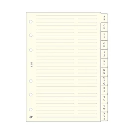 Kalendart Saturnus L315 telefonregiszter gyűrűs naptár kiegészítő