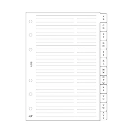 Kalendart Saturnus L315/F telefon regiszter gyűrűs naptár kiegészítő