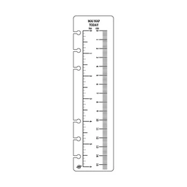 Kalendart Saturnus L340 vonalzó gyűrűs naptár kiegészítő