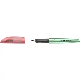 STABILO Flow Cosmetic kék törölhető tintapatronos halvány piros töltőtoll