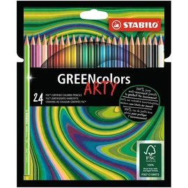 Stabilo Green colors Arty 24db-os színesceruza készlet