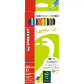 Stabilo Greencolors 12db-os színesceruza készlet