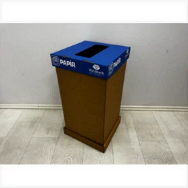 Wanapack 50 l szelektív papíros szemetes kék tető + palást + alj