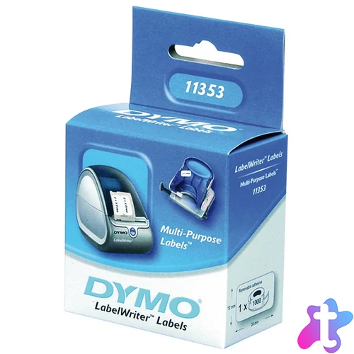 DYMO címke LW 24x12mm fehér