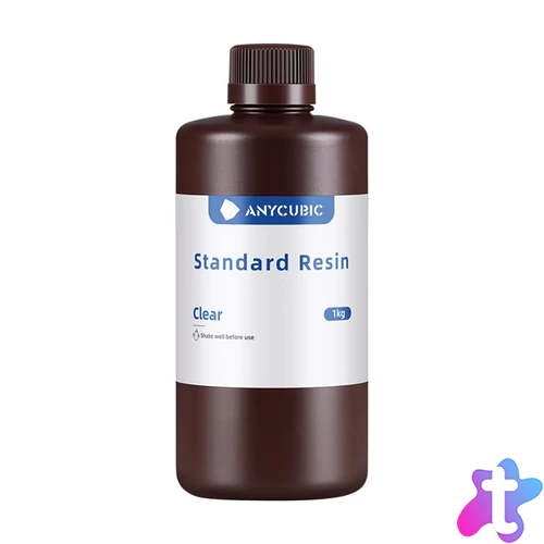 ANYCUBIC 3D Gyanta - Standard Resin Clear SPTCL-106H (Átlátszó, 1kg)