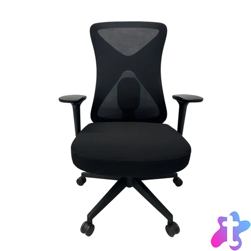 Aarven ,Fekete, 3D kartámla, deréktámasz, Irodai Szék / 1db/