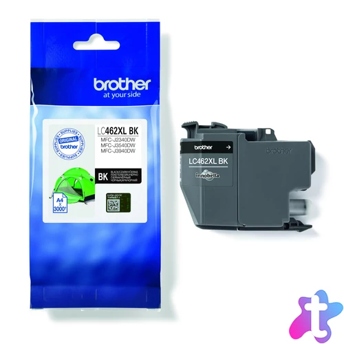 Brother LC462XLBK Tintapatron Black 60 ml 3.000 oldal kapacitás