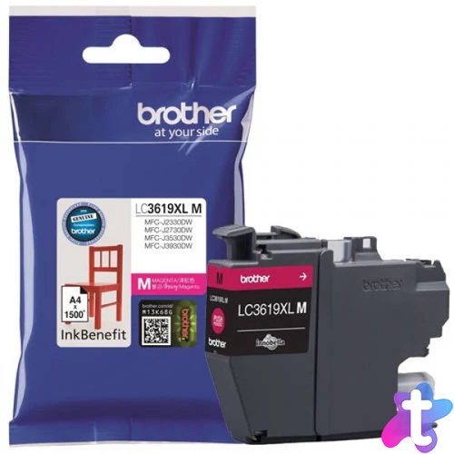 Brother LC3619XLM Tintapatron Magenta 16,5 ml 1.500 oldal kapacitás