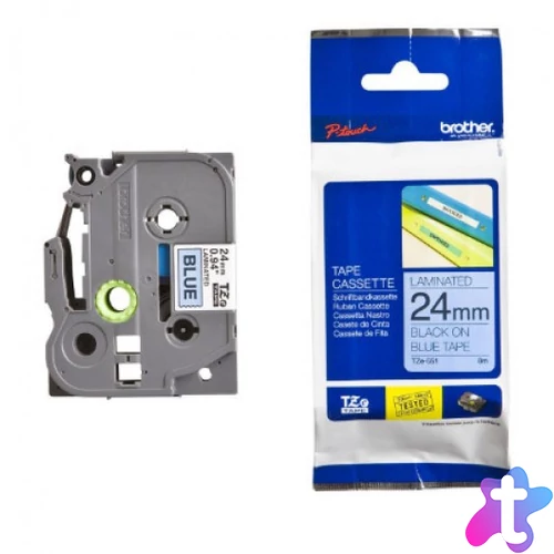 Brother TZe-551 24 mm széles 8 m hosszú szalagkazetta