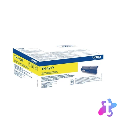Brother TN-421Y Toner Yellow 1.800 oldal kapacitás