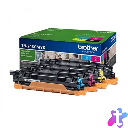 Brother TN-243CMYK tonercsomag (BK-C-M-Y) 1.000 oldal kapacitás
