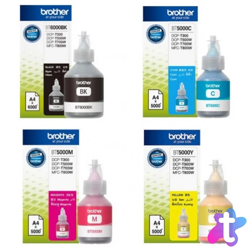 Brother BT6000BK Tintatartály Black 108 ml 6.000 oldal kapacitás