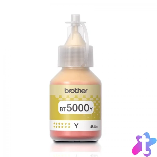 Brother BT5000Y Tintatartály Yellow 48,8 ml 5.000 oldal kapacitás