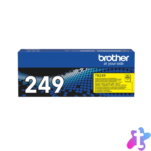 Brother TN-249 Toner Yellow 4.000 oldal kapacitás