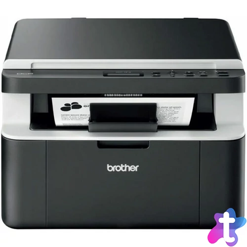 Brother DCP1512E mono lézer simatetős multifunkciós nyomtató, fekete