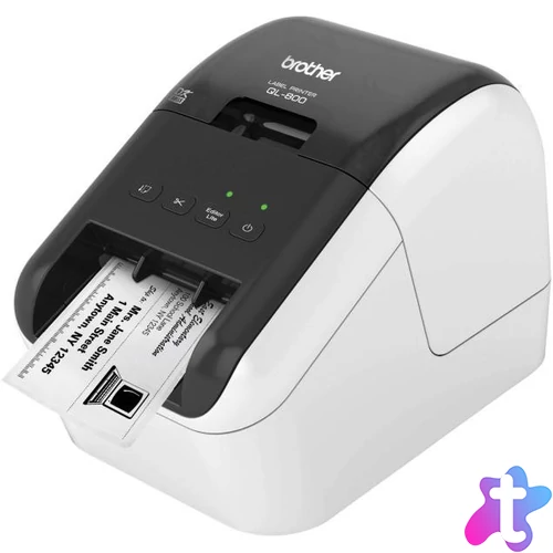 Brother QL800 etikett- és címkenyomtató