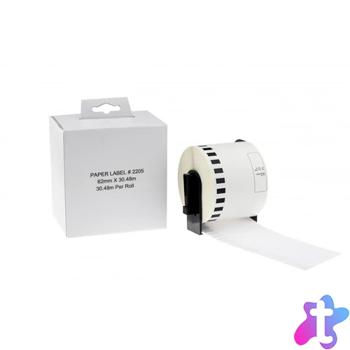 Utángyártott BROTHER DK22205 papírszalag