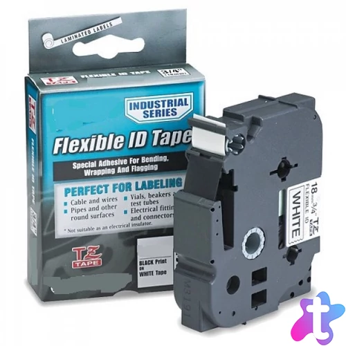 Utángyártott BROTHER TZe121 szalagkazetta 9mm x 8m átlátszó alapon fekete felirat