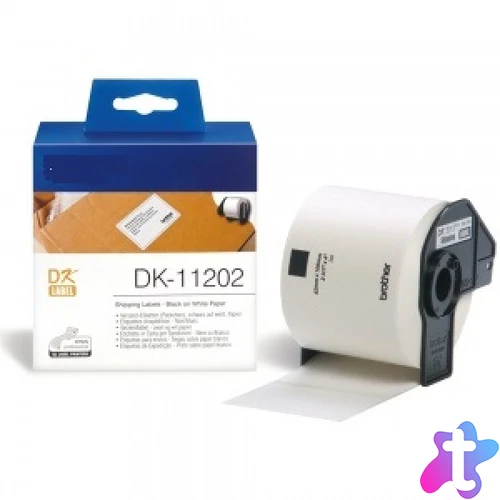 Utángyártott BROTHER DK11202 etikett 62mm x 100 mm IK