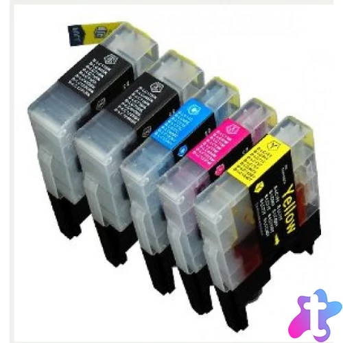 Utángyártott BROTHER LC1240/LC1220 Patron Yellow 10ml IK