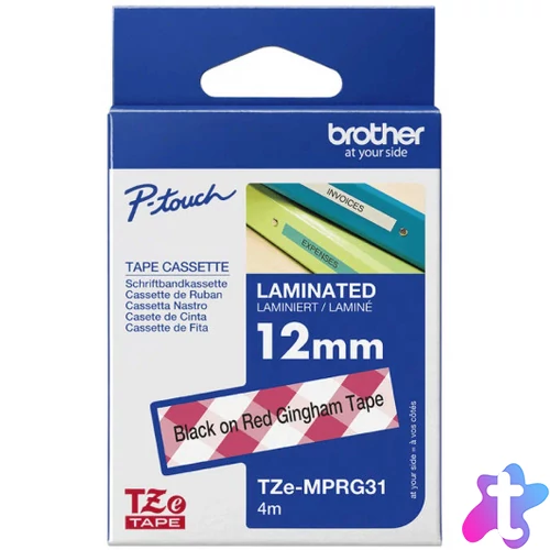 Brother TZe-MPRG31 12 mm széles 4 m hosszú szalagkazetta