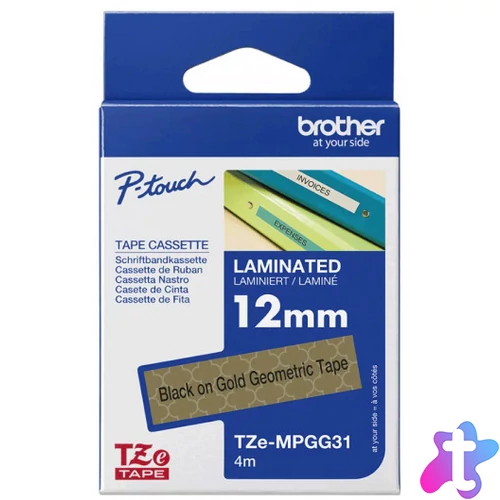 Brother TZe-MPGG31 12mm széles 4 m hosszú szalagkazetta
