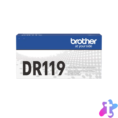Brother DR-119 Dobegység Black 10.000 oldal kapacitás