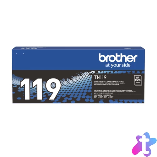 Brother TN-119 Toner Black 1.500 oldal kapacitás