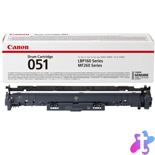 Canon CRG051 Dobegység Black 23.000 oldal kapacitás