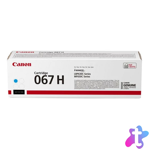 Canon CRG067H Toner Cyan 2.350 oldal kapacitás