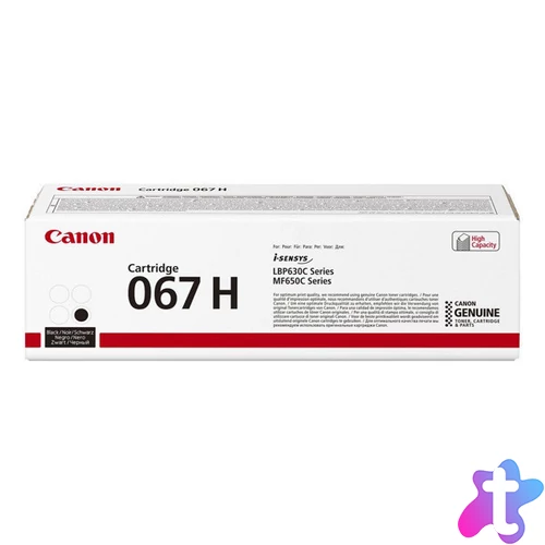 Canon CRG067H Toner Black 3.130 oldal kapacitás