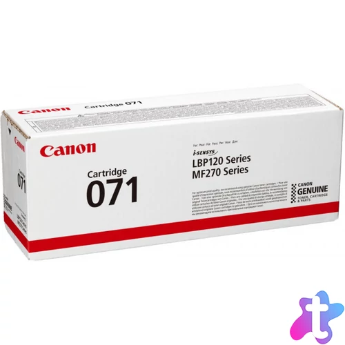 Canon CRG071 Toner Black 1.200 oldal kapacitás