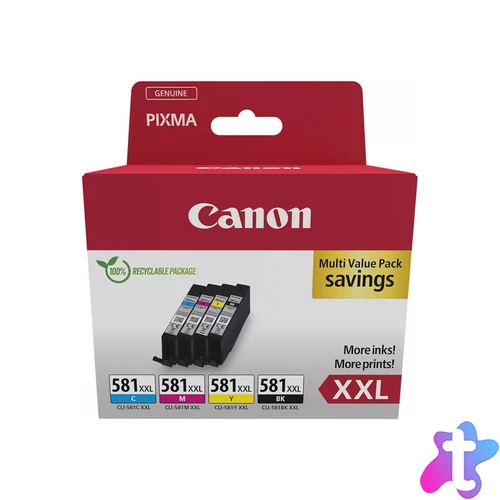 Canon CLI-581XXL Tintapatron Multipack 4x11,7 ml