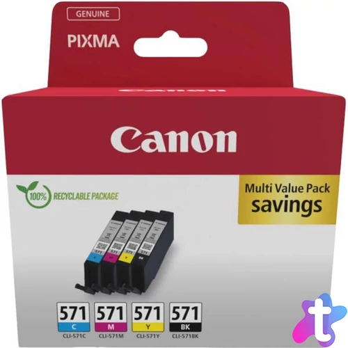 Canon CLI-571 Tintapatron Multipack 4x7 ml