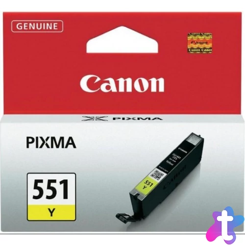 Canon CLI-551 Tintapatron Yellow 7 ml