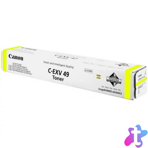 Canon C-EXV49 Toner Yellow 19.000 oldal kapacitás