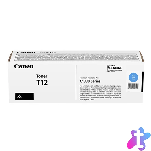 Canon T12 Toner Cyan 5.300 oldal kapacitás