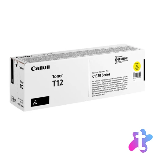 Canon T12 Toner Yellow 5.300 oldal kapacitás