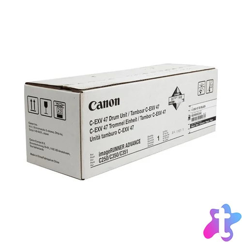 Canon C-EXV47 Dobegység Black 39.000 oldal kapacitás